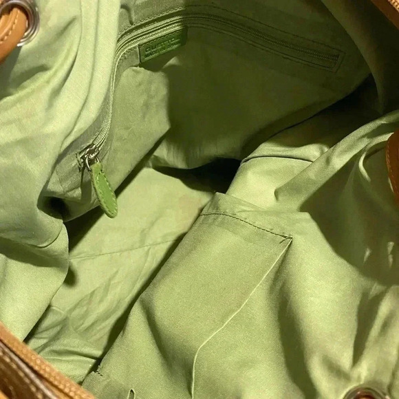 Gustto leather satchel large brown - Picture 9 of 11